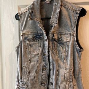 Denim vest